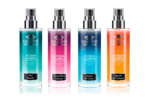 Scented body water